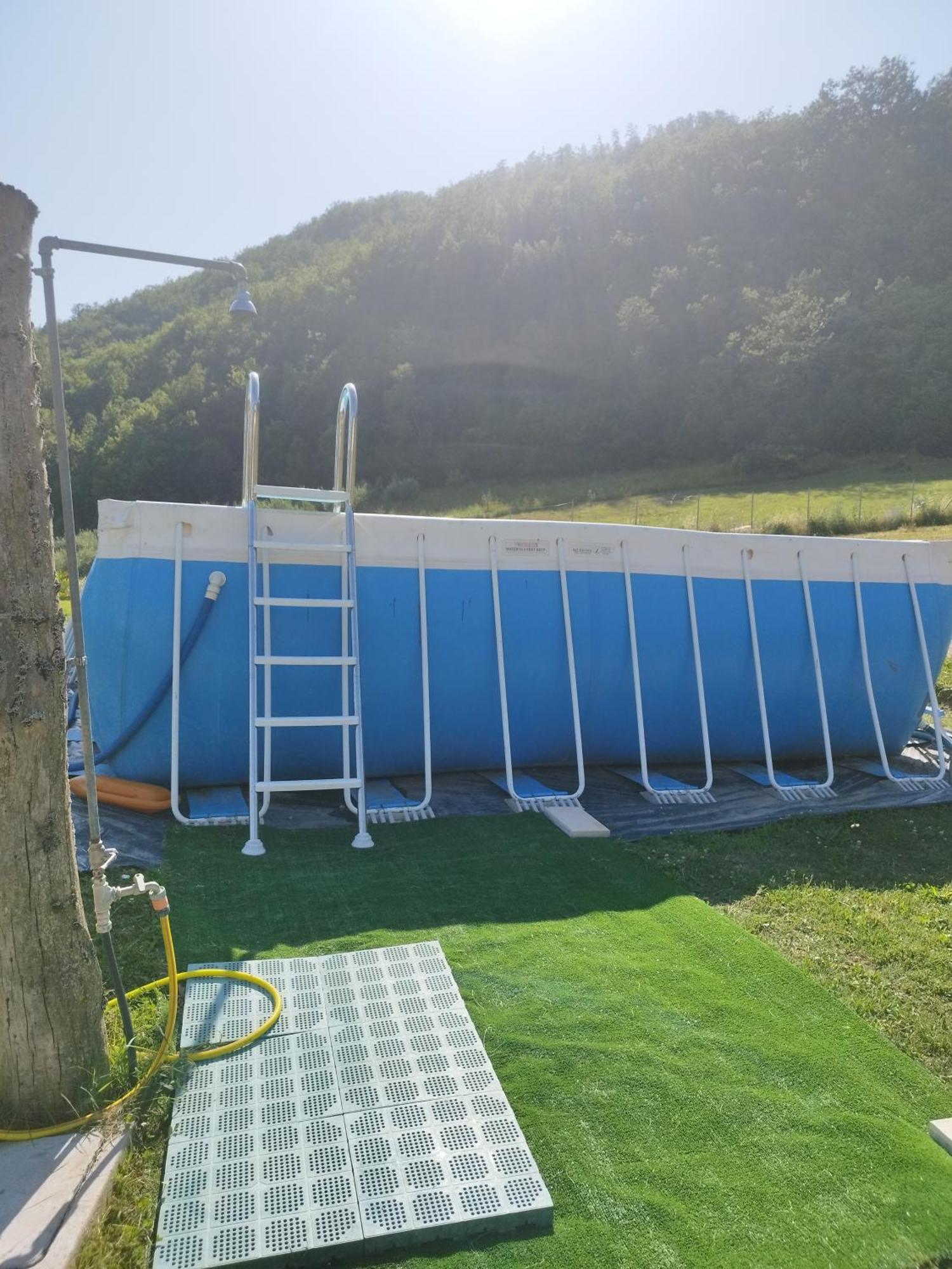 Agriturismo Le Cascine Castel di Tora Eksteriør billede